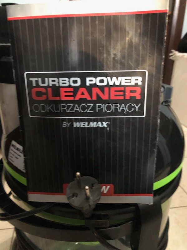 Odkurzacz piorący Turbo Power Cleaner by Welmax 2400W
