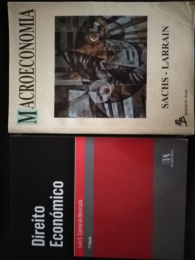 Economia lote de livros