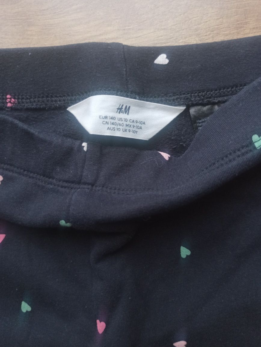Leginsy ocieplane H&M rozm. 140