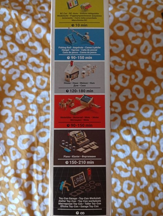 Jogo labo + acessórios. Novos e completos Nintendo Labo kit variável.