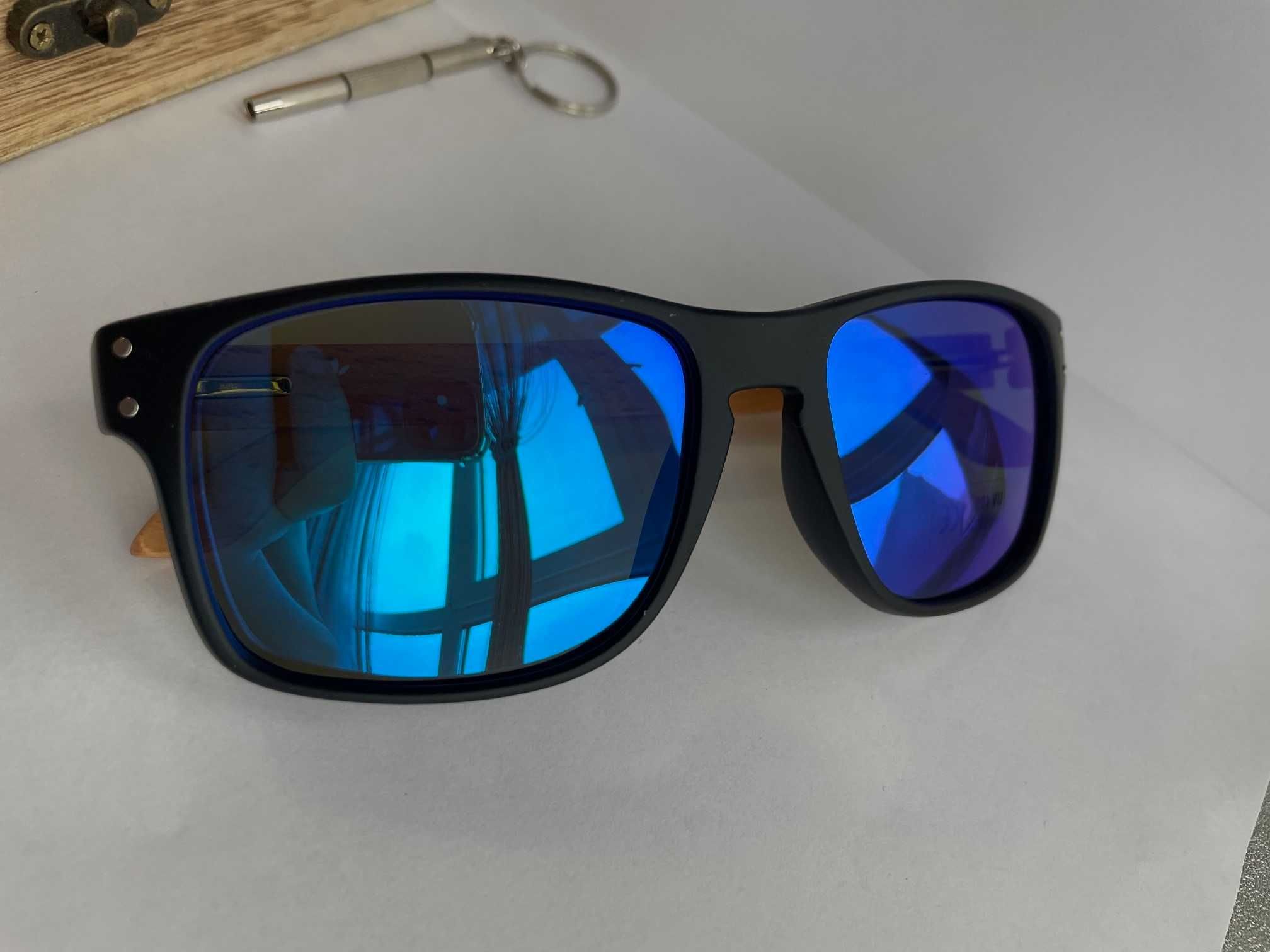 солнцезащитные поляризованные очки ручной работы из бука