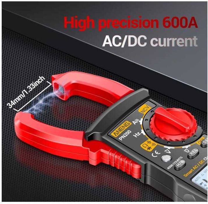 Miernik cęgowy ANENG PN200 + akcesoria