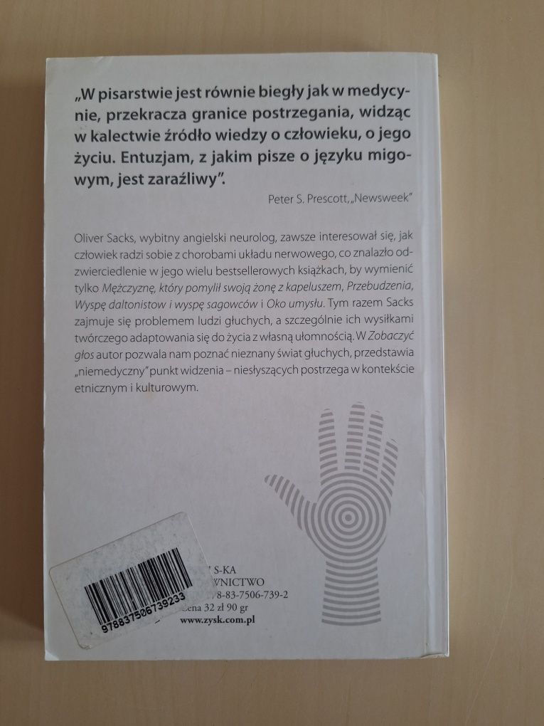Oliver Sacks Zobaczyć głos
