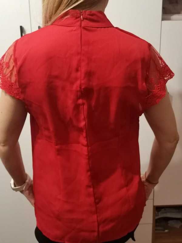 Bluzka czerwona rozmiar S