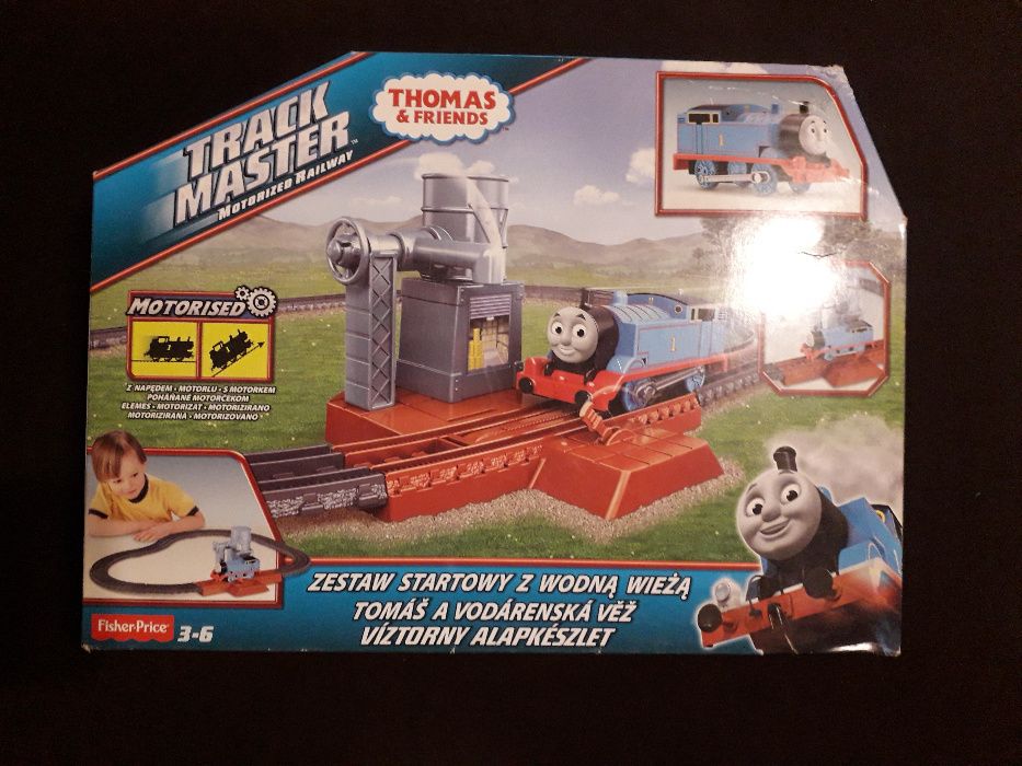 Tomek i przyjaciele zestaw z wieżą wodną track master fisher price