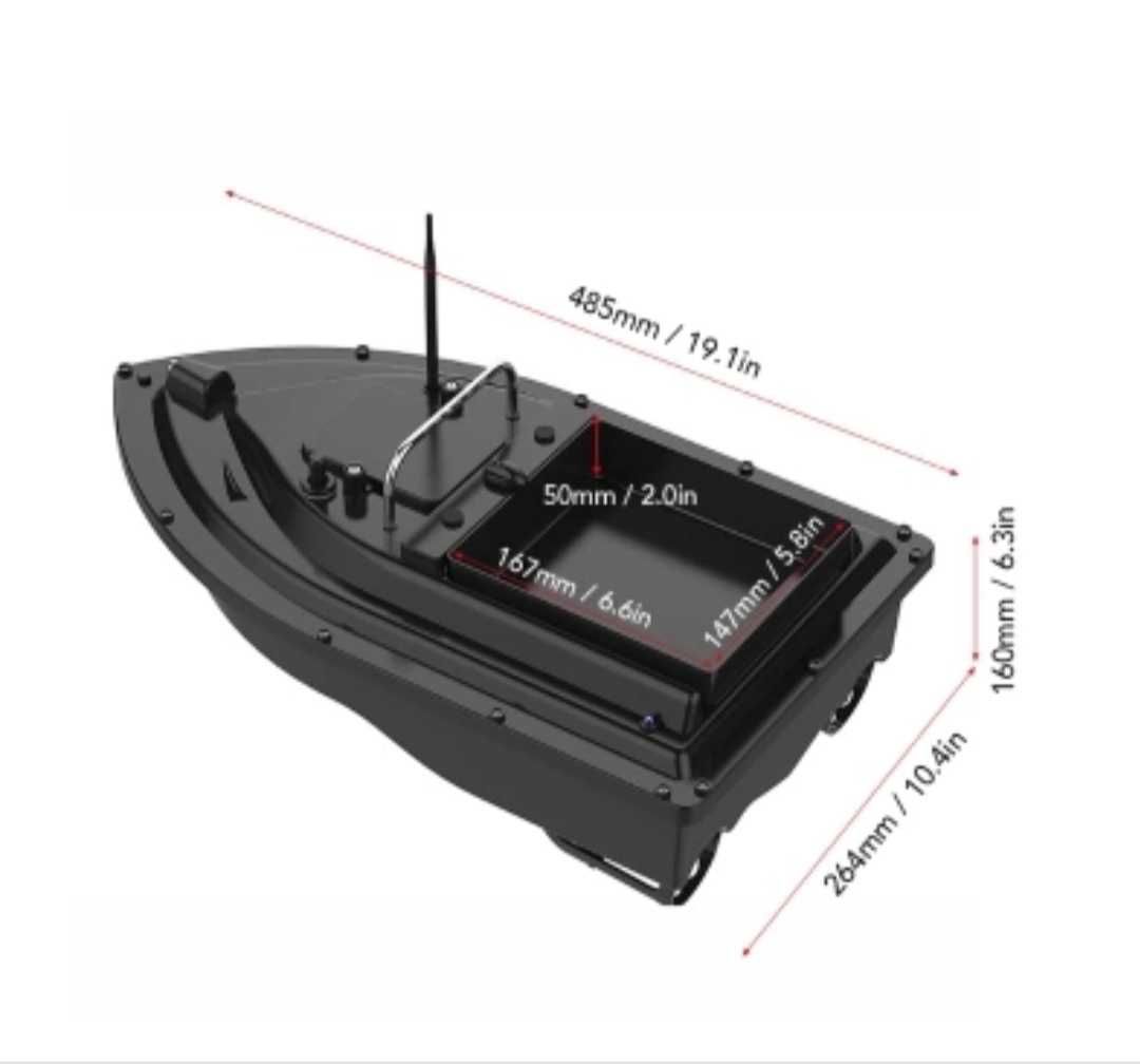 Bait Boat | Barco engodagem novo