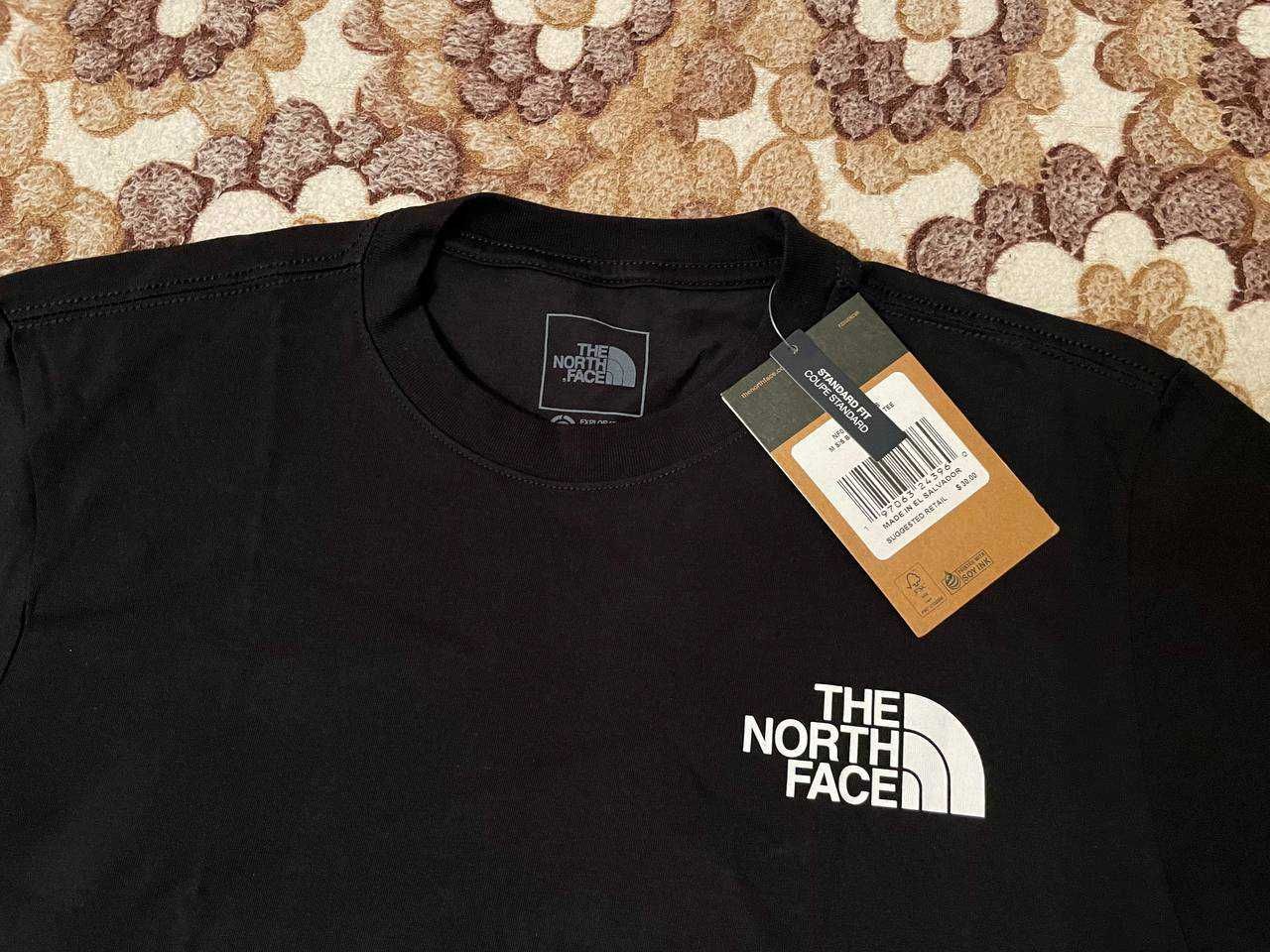 The North Face collage back print T-shirt футболка чоловіча оригінал S