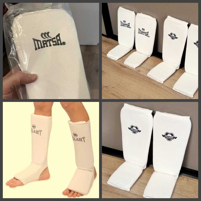 Защита голени и стопы HARD TOUCH, DAE DO, цвет белый (чулки носки)