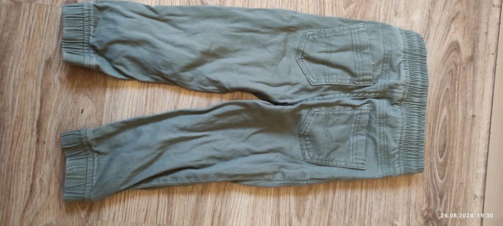 Spodnie w gumkę tu 92-98 bawełniane