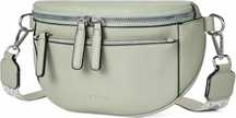 Saszetka Damska ze Sztucznej Skóry Torebka Crossbody Zielona