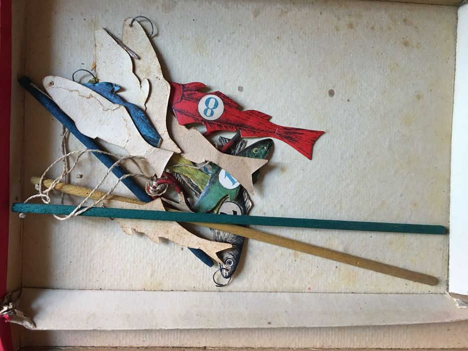 Jogo da Pesca muito raro anos 1940/50