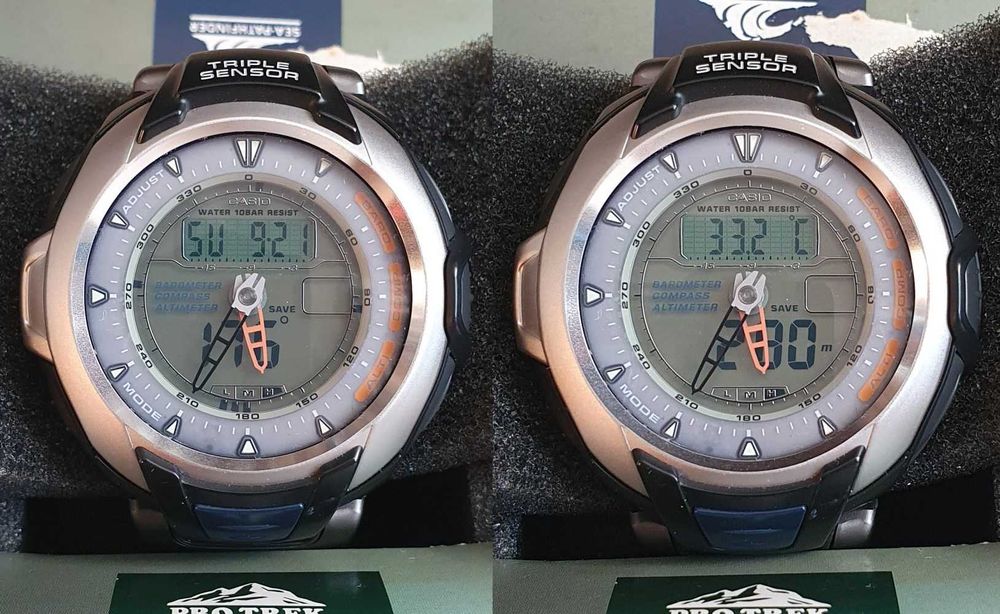 zegarek Casio PRG-60 ProTrek solar barometr termometr kompas