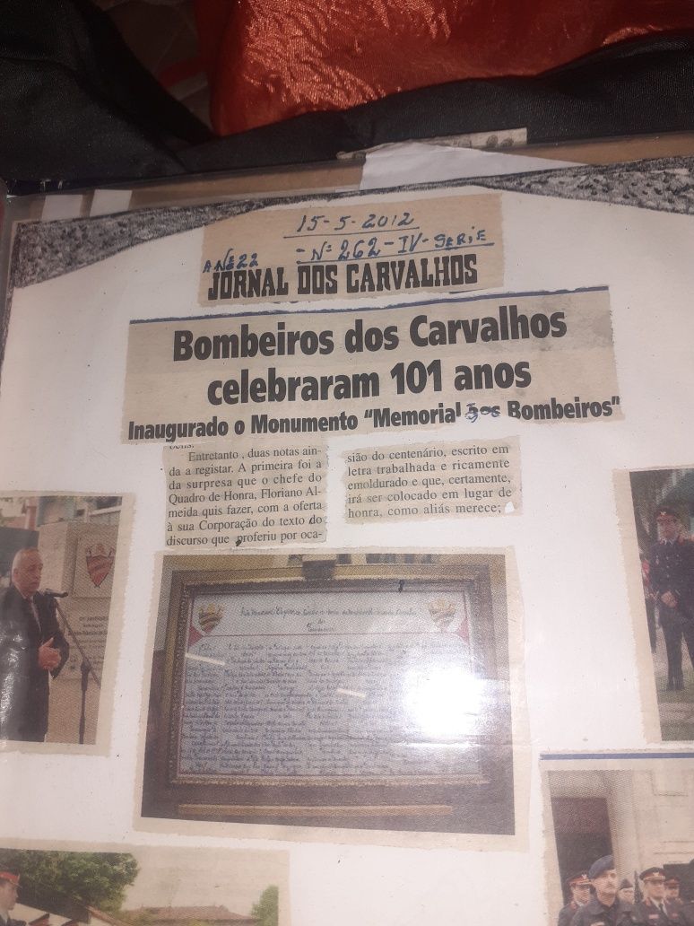Coleção aos bombeiros dos carvalhos