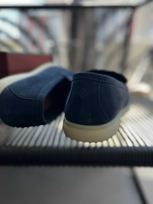 Замшевые мокасины Loro Piana мужские лоферы Лоро Пиана ob305