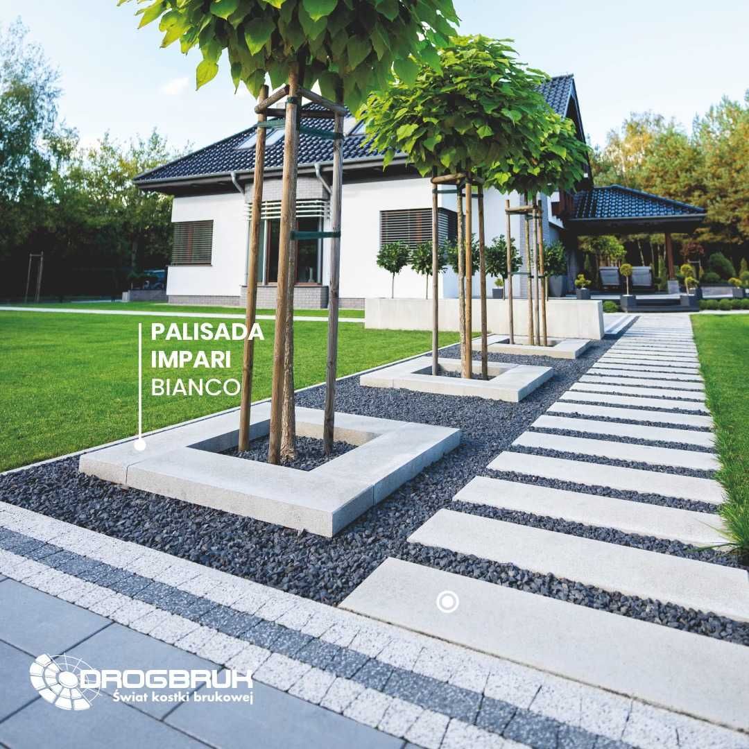 Palisada betonowa IMPARI DROGBRUK 8x30x39 cm ozdobna na donice, taras
