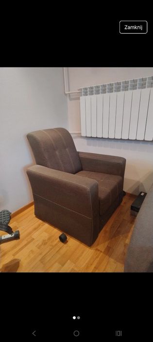 Brązowy Fotel pasuje do wszystkiego