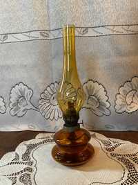 Lampa naftowa szklana lata 70-te