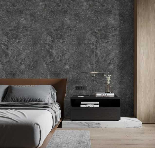 Tapeta samoprzylepna Grafit Beton okleina Winylowa zmywalna  Nr.EO85