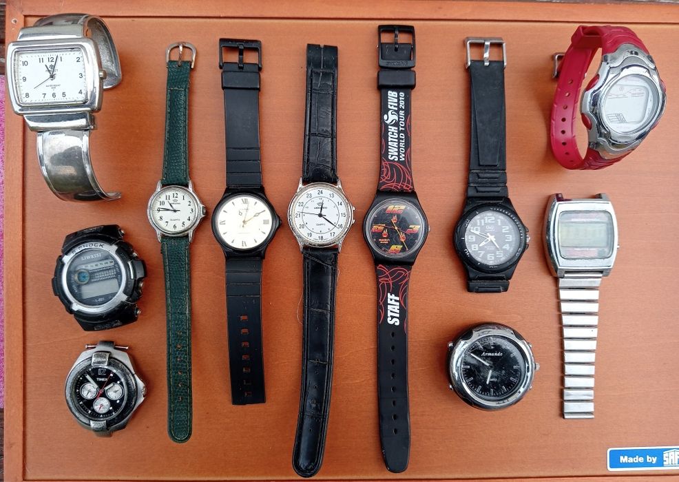 Zegarki naręczne - 11 sztuk.