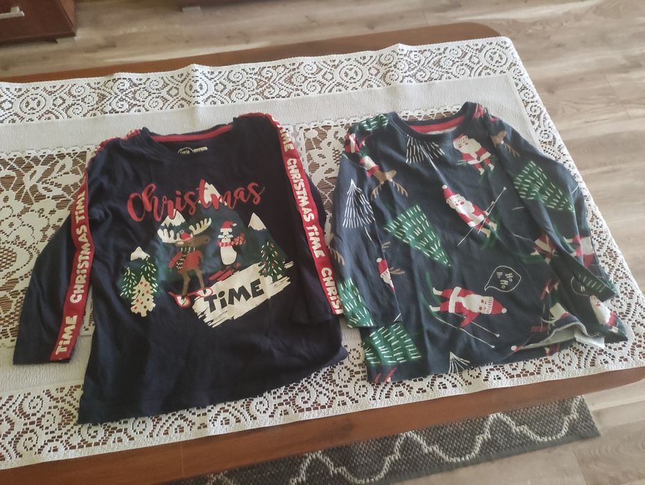 Bluzki świąteczne z długim rękawem