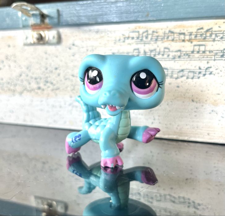 LPS turkusowy krokodyl aligator 1870 crocodile