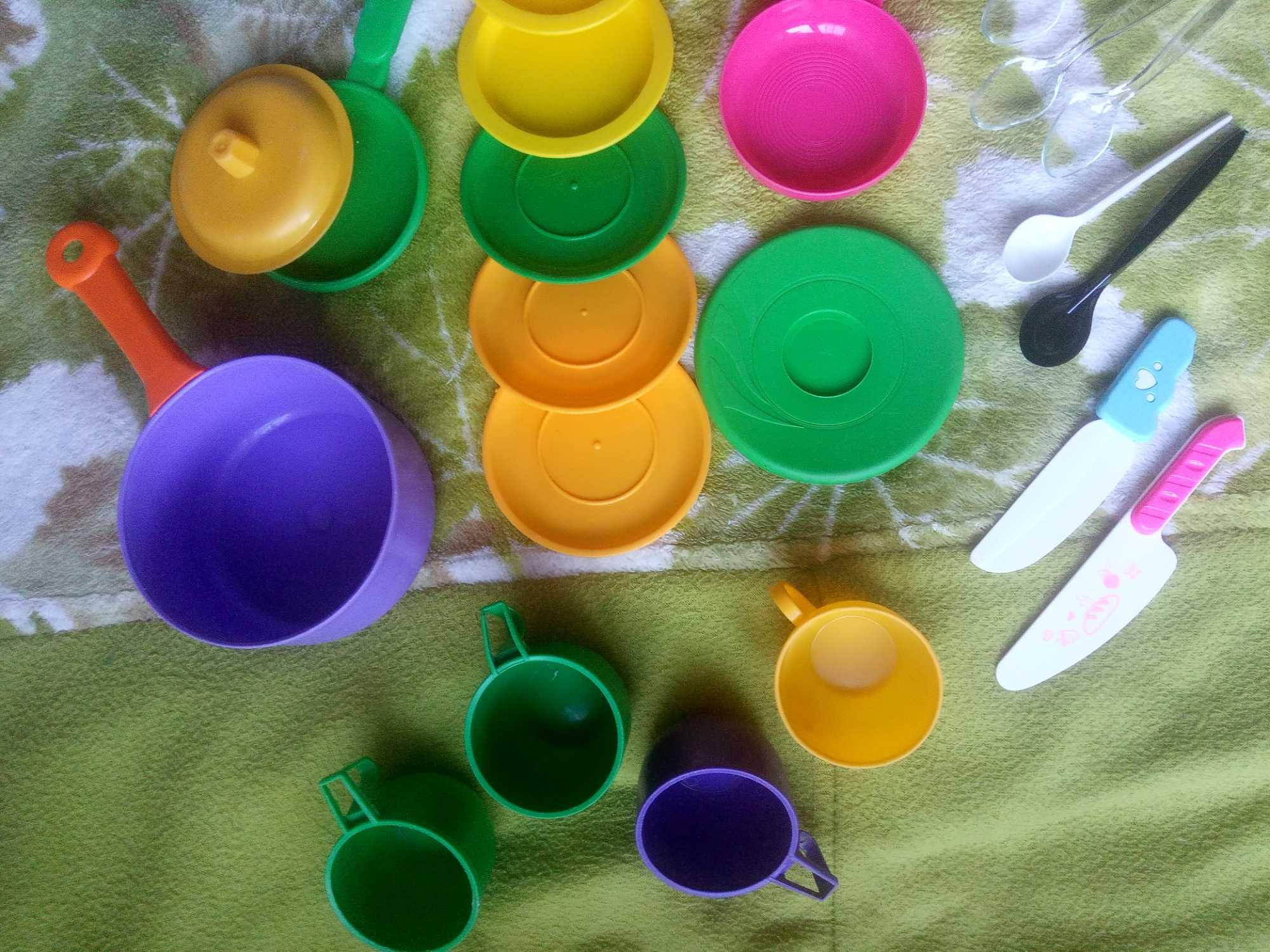 набор детской игрушечной посуды