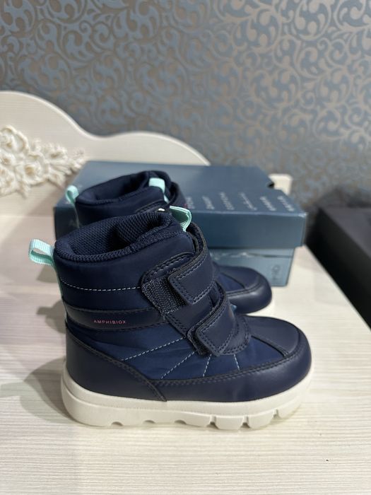 Geox зимові чоьоти сині дівчинки р 24-25-26-27