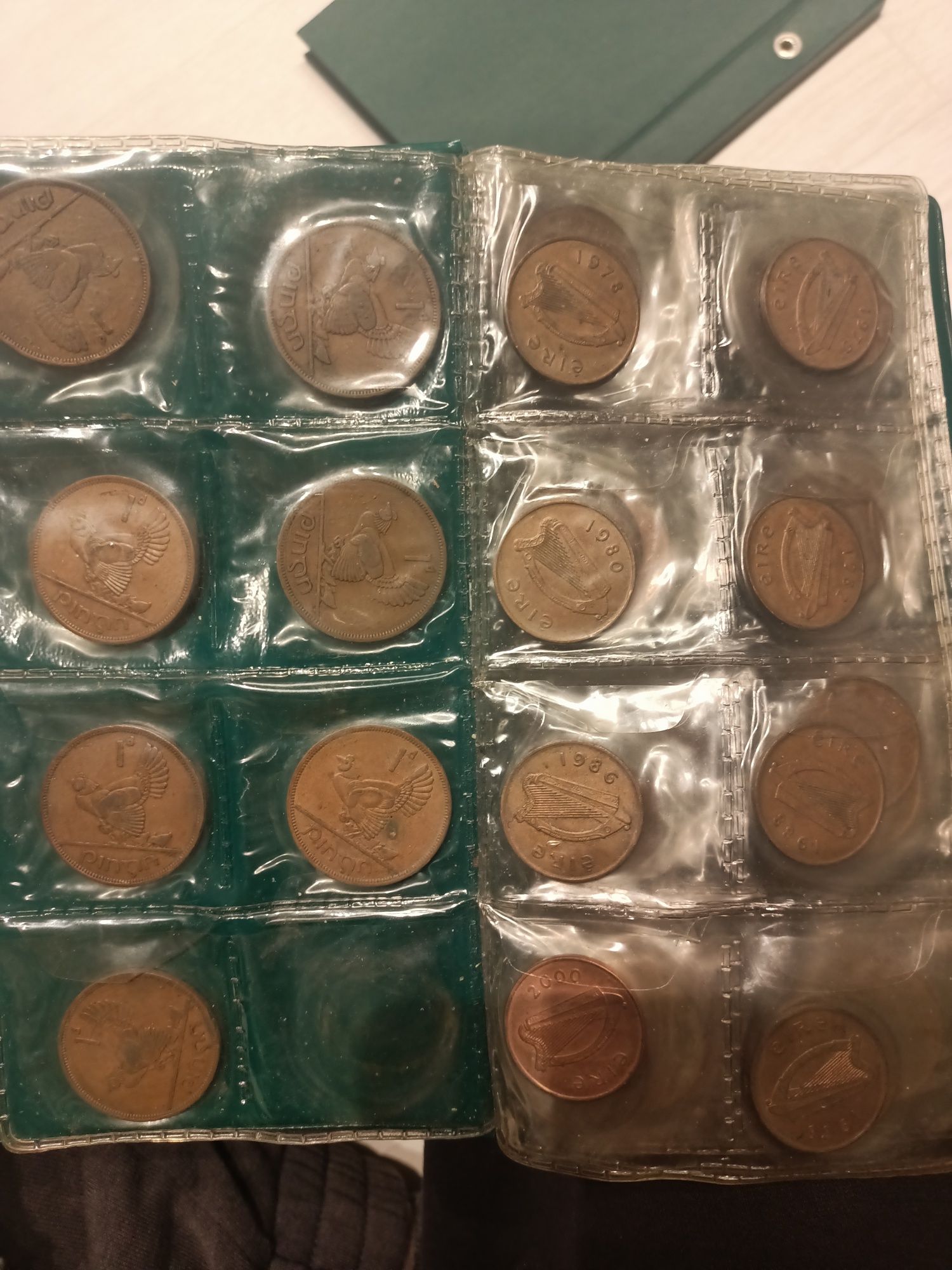 Zestaw klaserów - Irlandia, Eire 5, 10, 20, 50