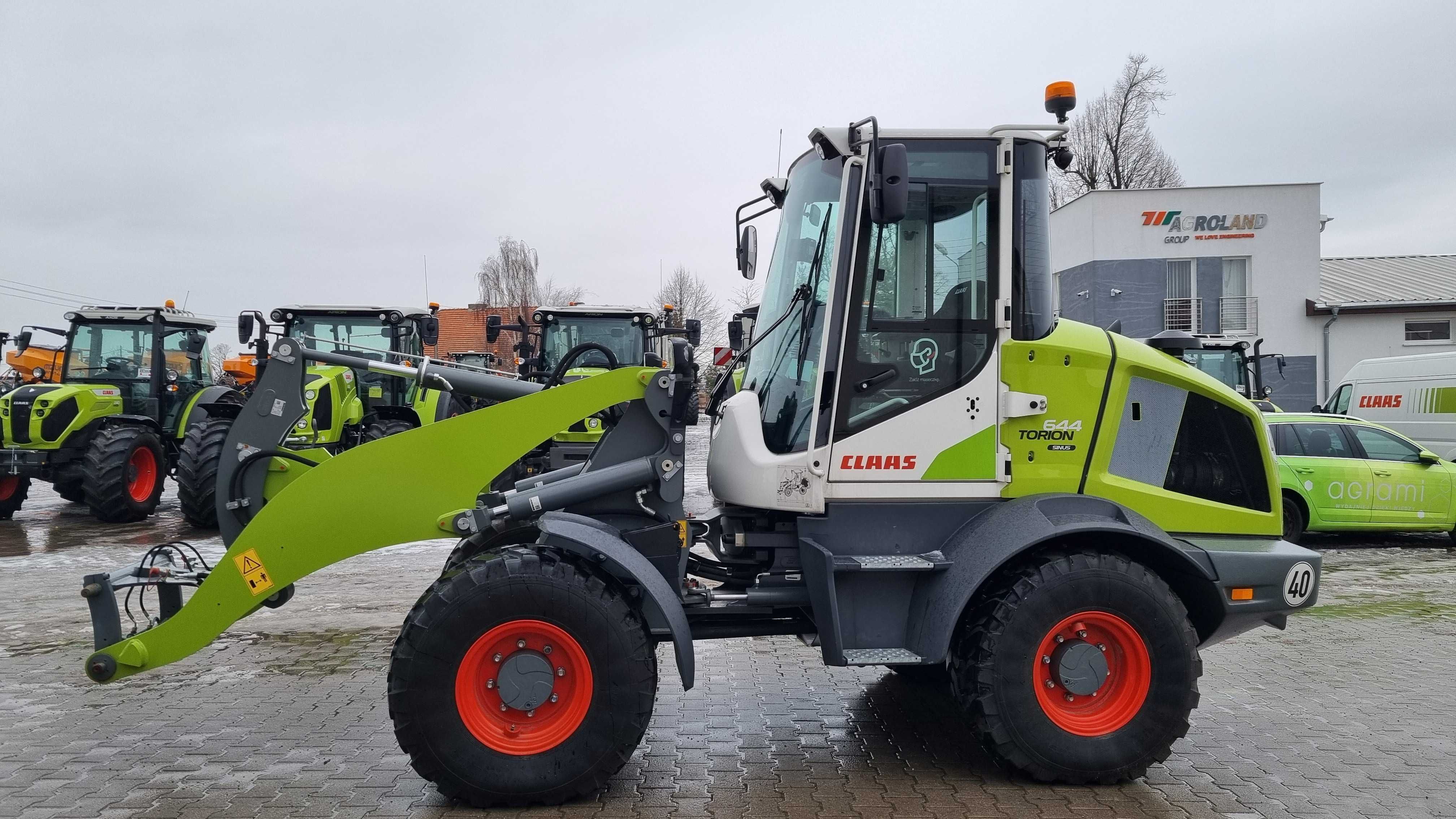 Nowa ładowarka przegubowa  CLAAS TORION 644 SINUS