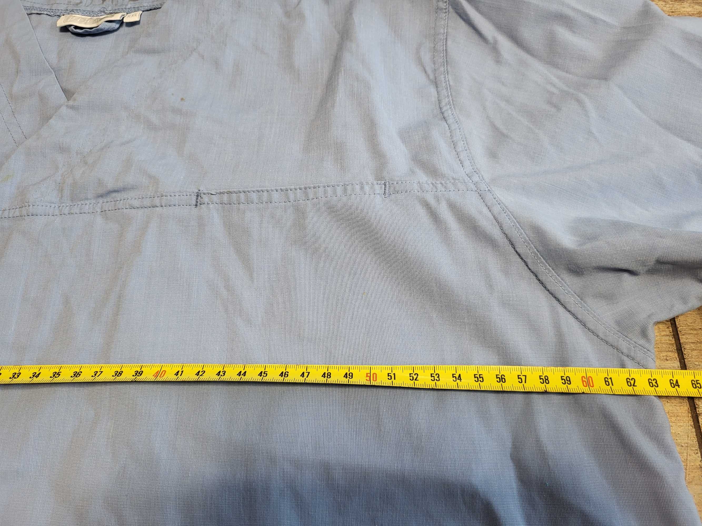 Bluza medyczna niebieska