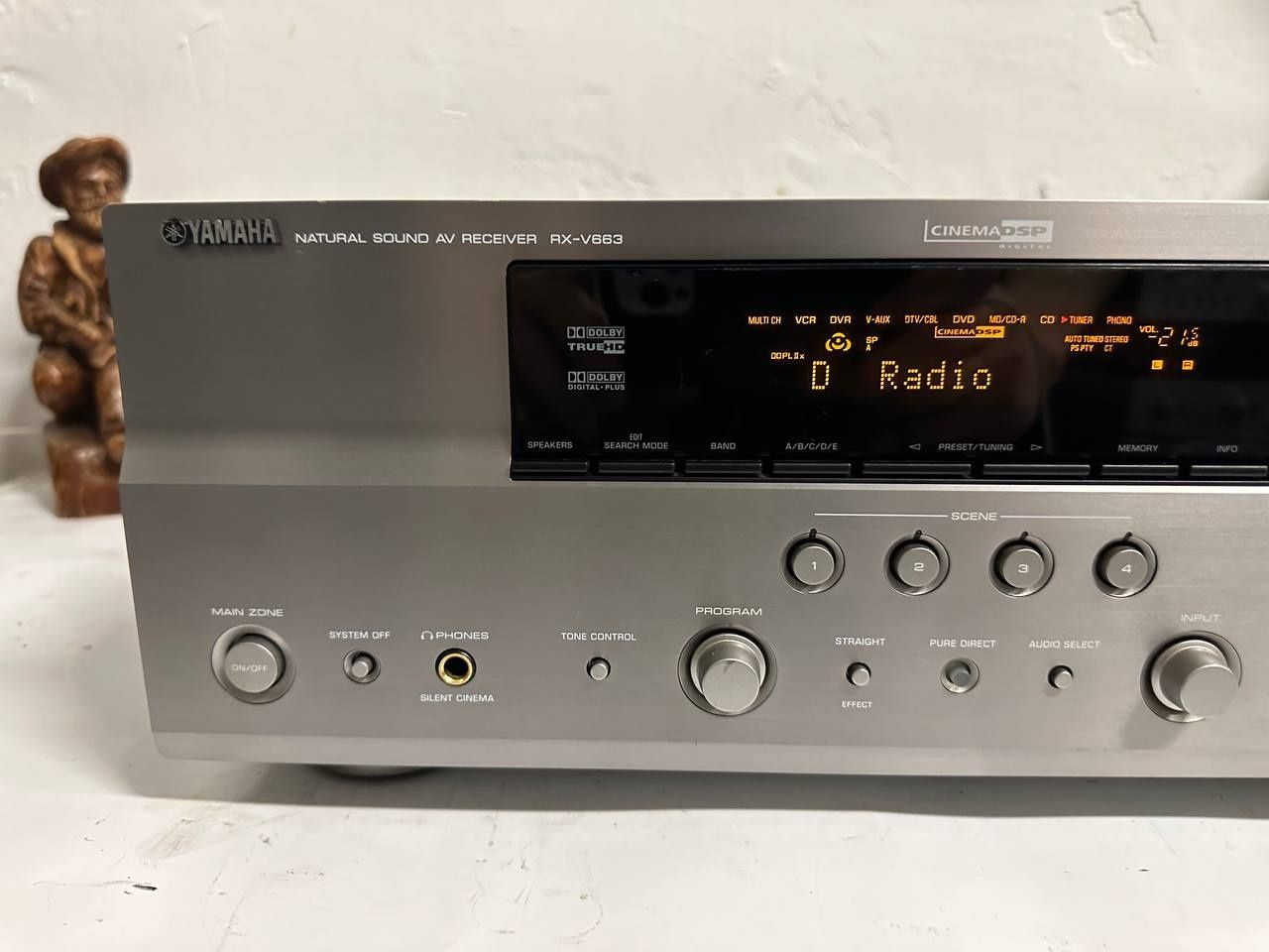 7.2 Am/Fm Amplituner Yamaha RX-V663 HDMI 130 Wat, TrueHD