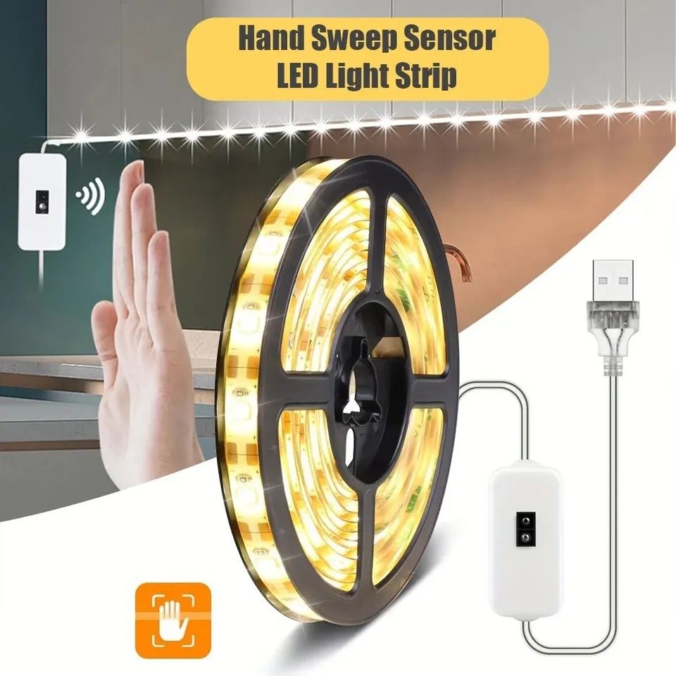 Fita led com sensor 2 metros