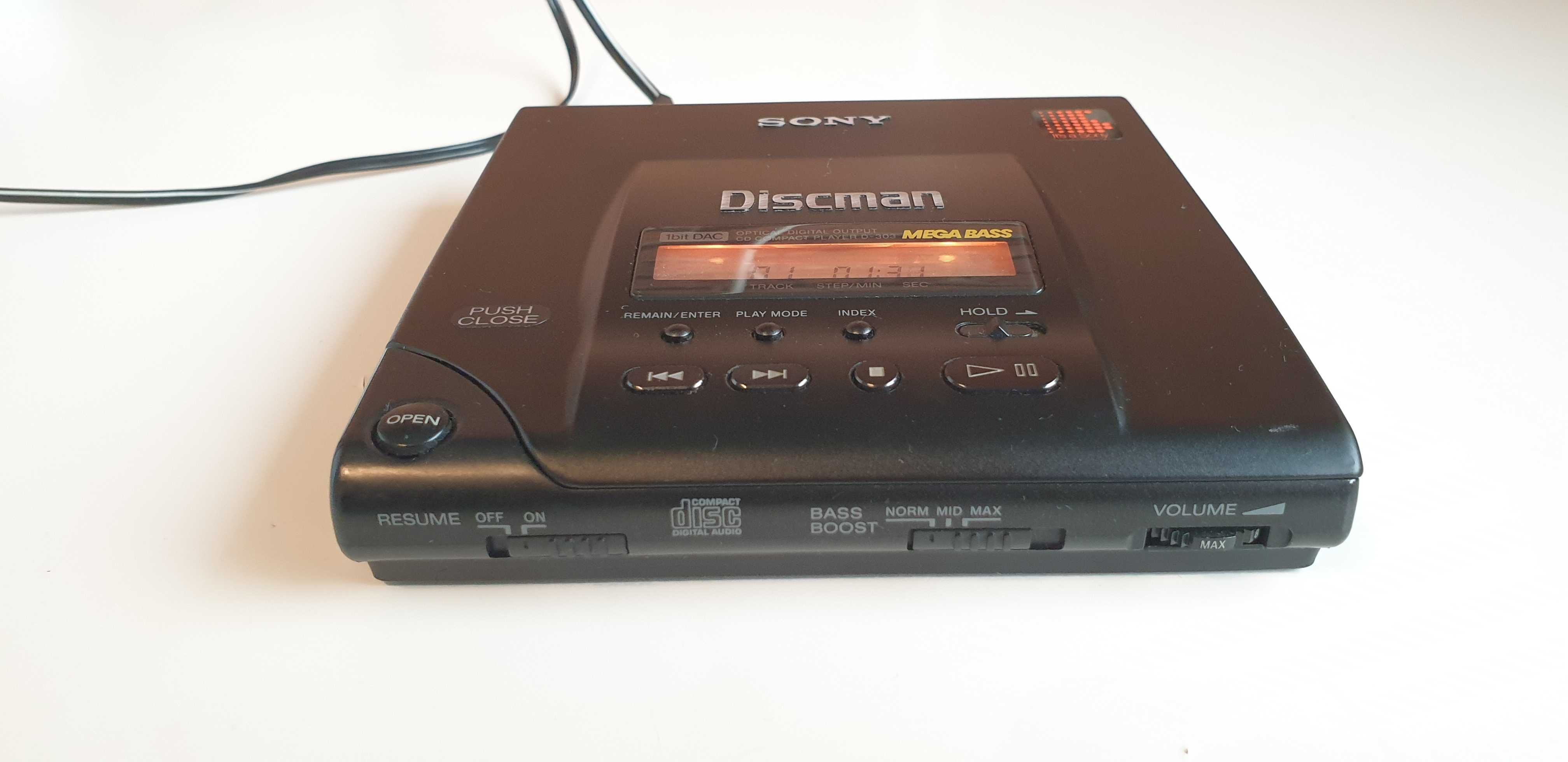 Sony D-303 discmen 1 bit DAC, Discmen, Zasilacz