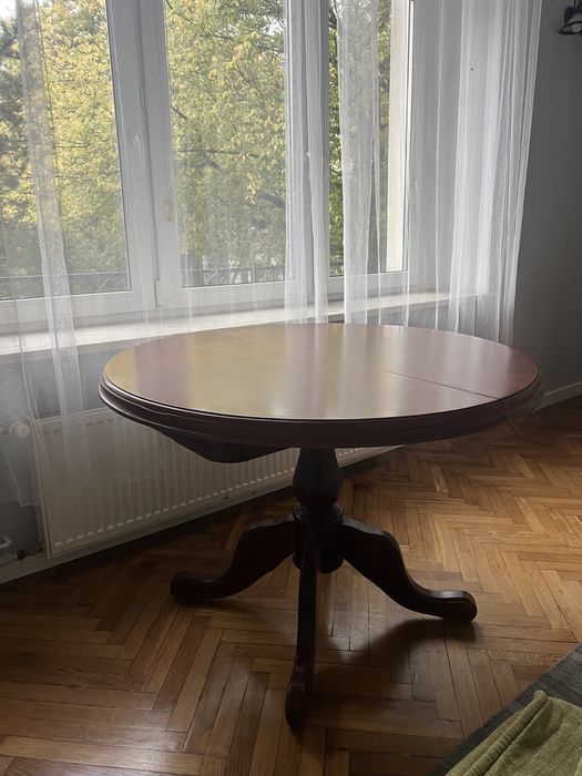 Stół drewniany rozkladany 110cm