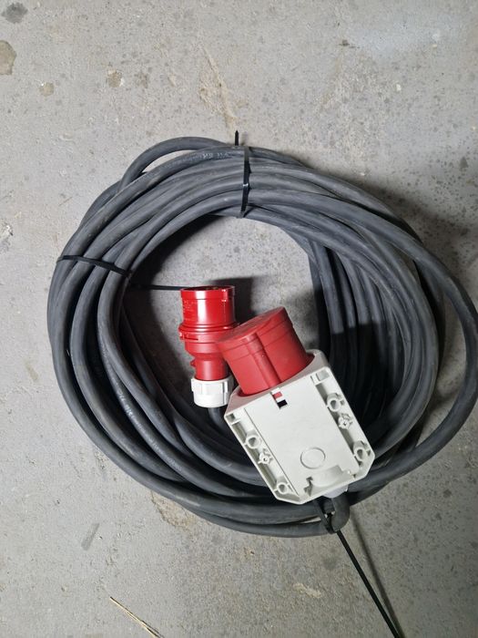 Kabel silowy 5 żylowy ok 18 m