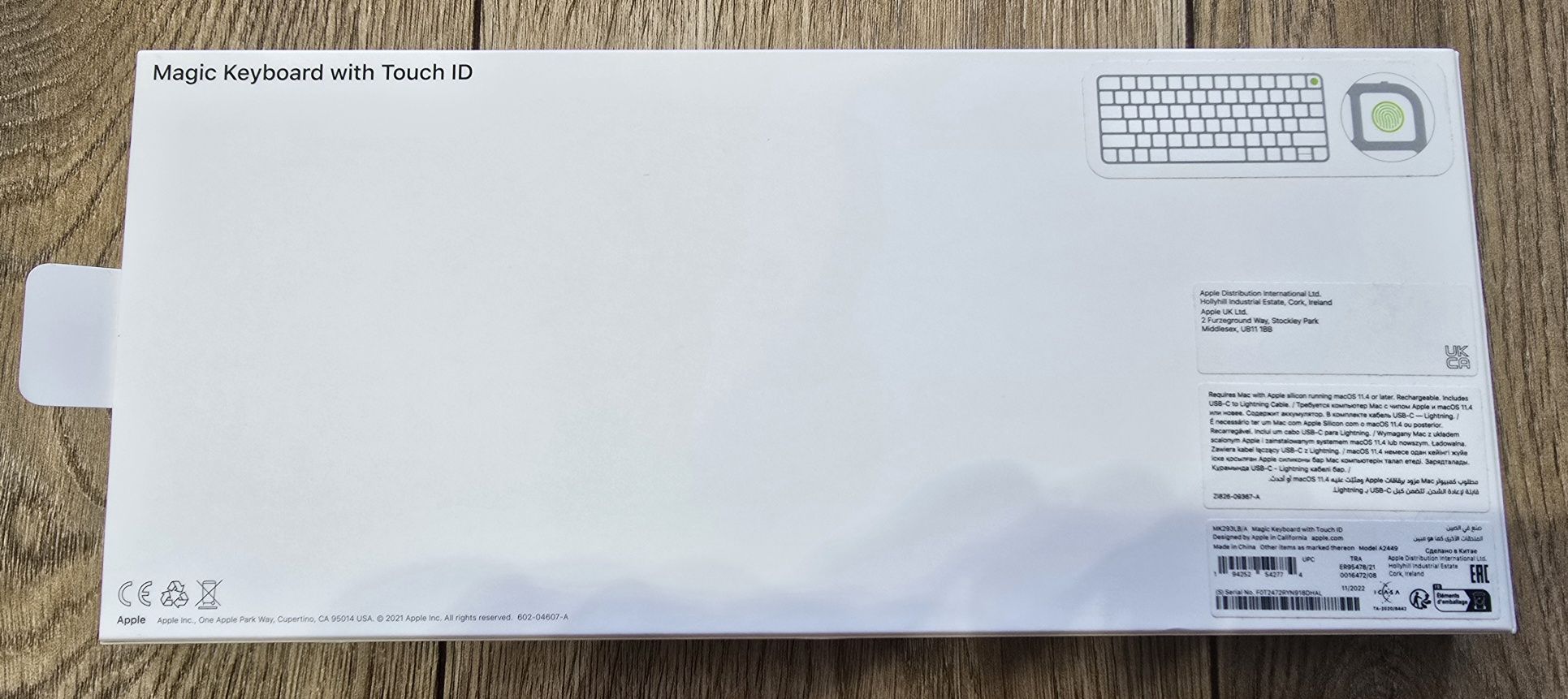 Apple klawiatura Magic Keyboard z Touch ID jak nowa