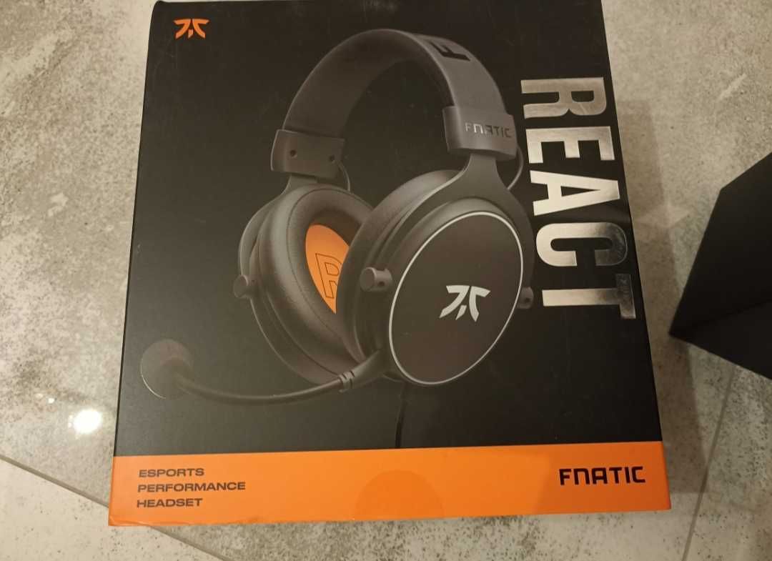 Słuchawki wokółuszne Fnatic React Esports NOWE