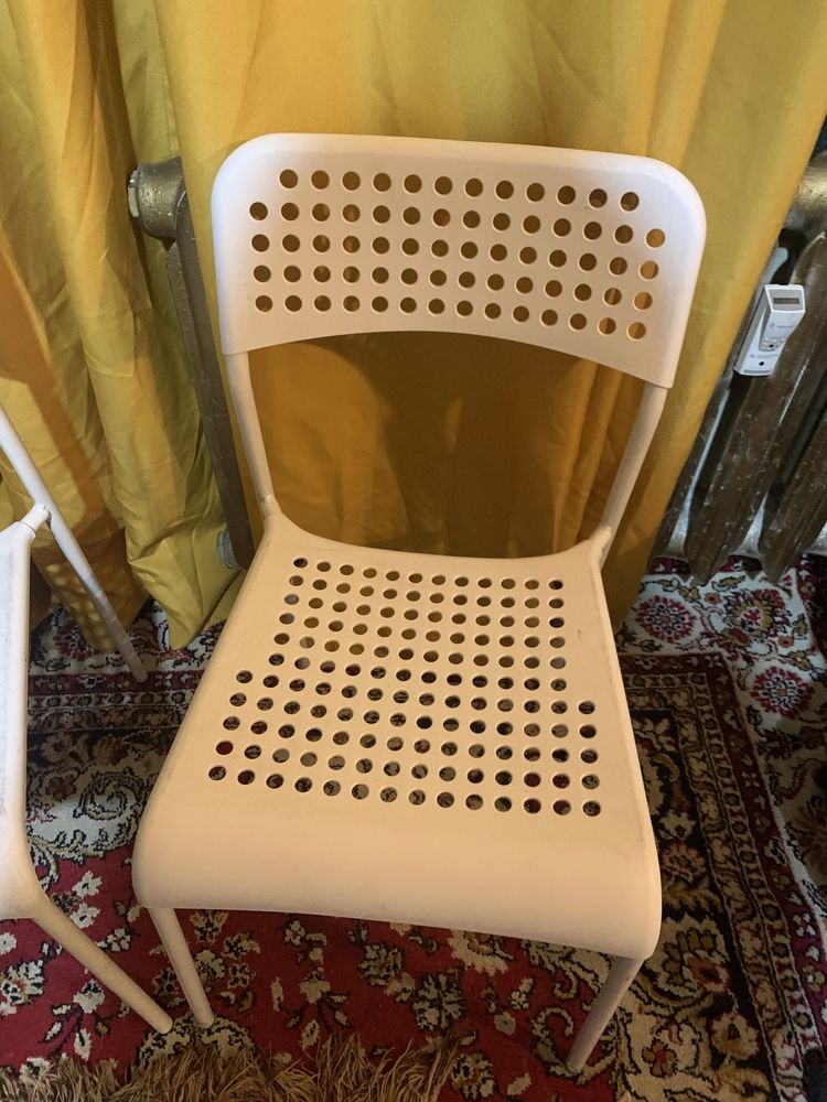 ADDE Krzesla IKEA dwa białe polecam
