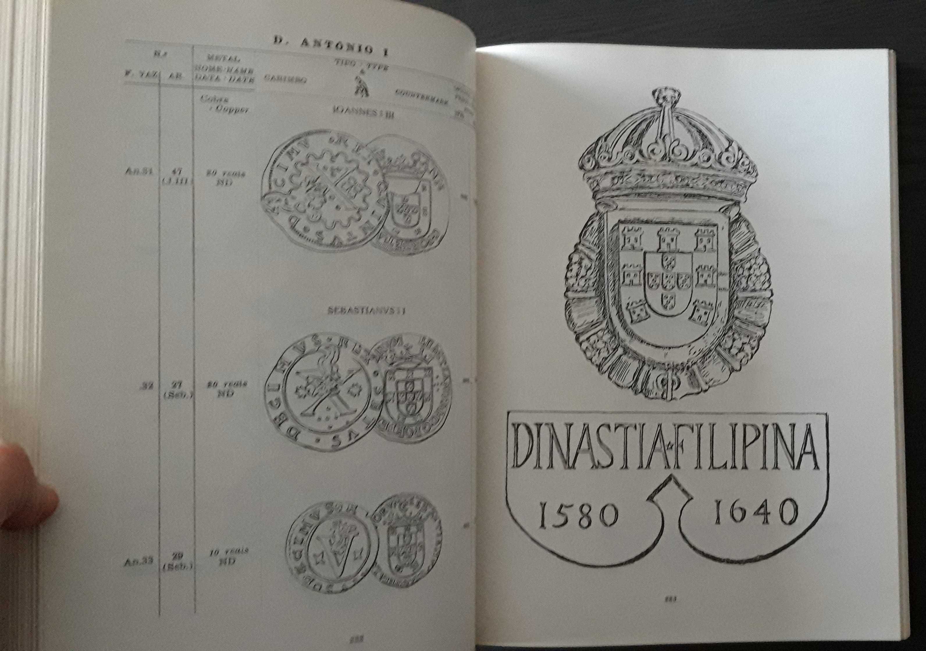 Livro das moedas de Portugal 1973