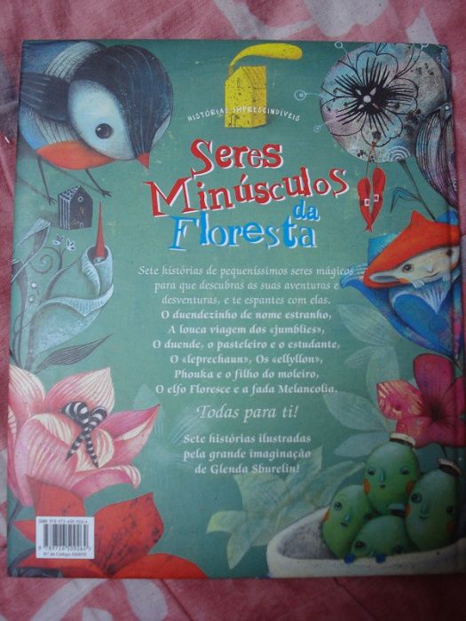 Livro "Seres Minúsculos da Floresta"