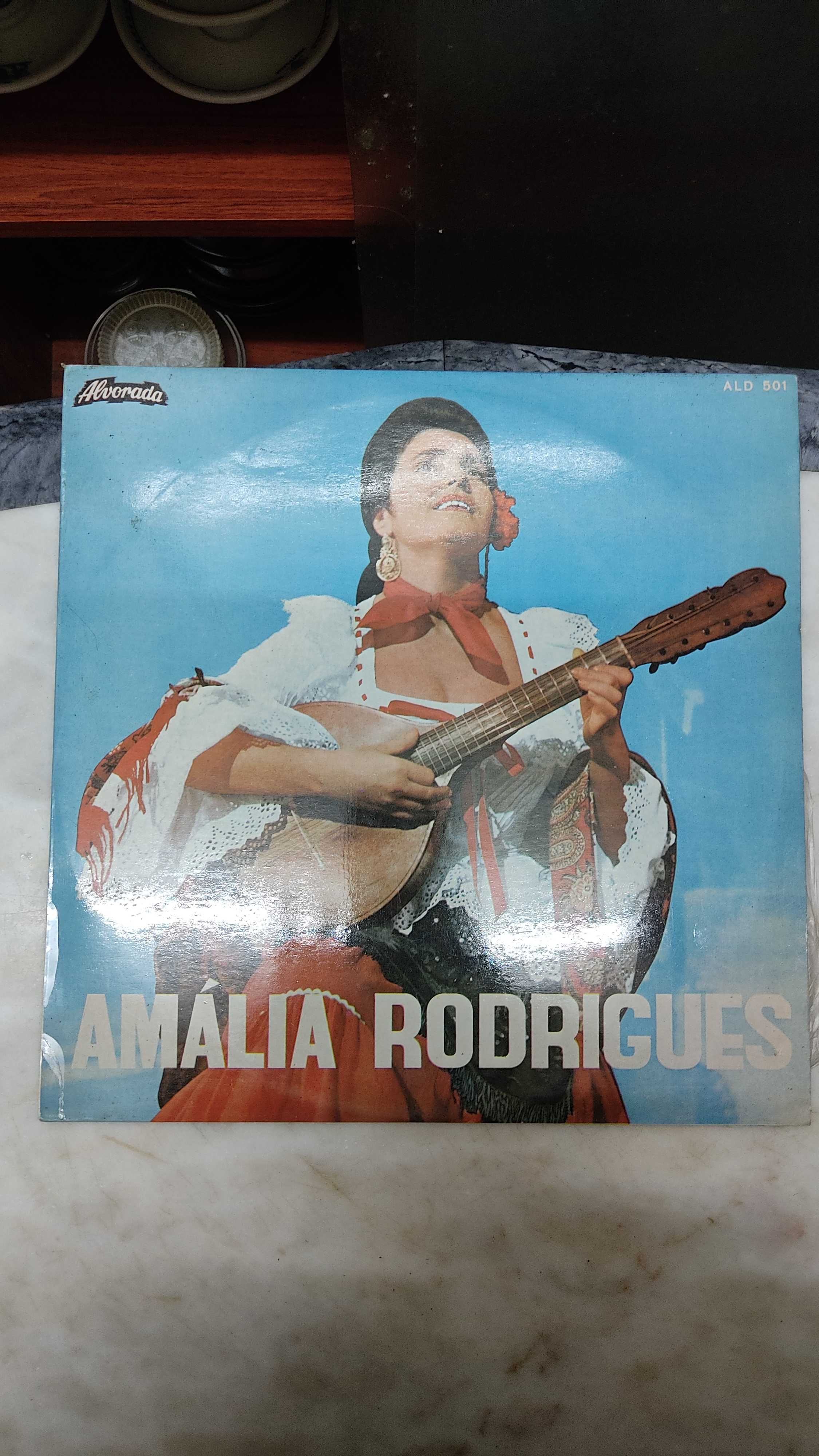 LP Vinil Amália Rodrigues Album 33 Rotações Disco
