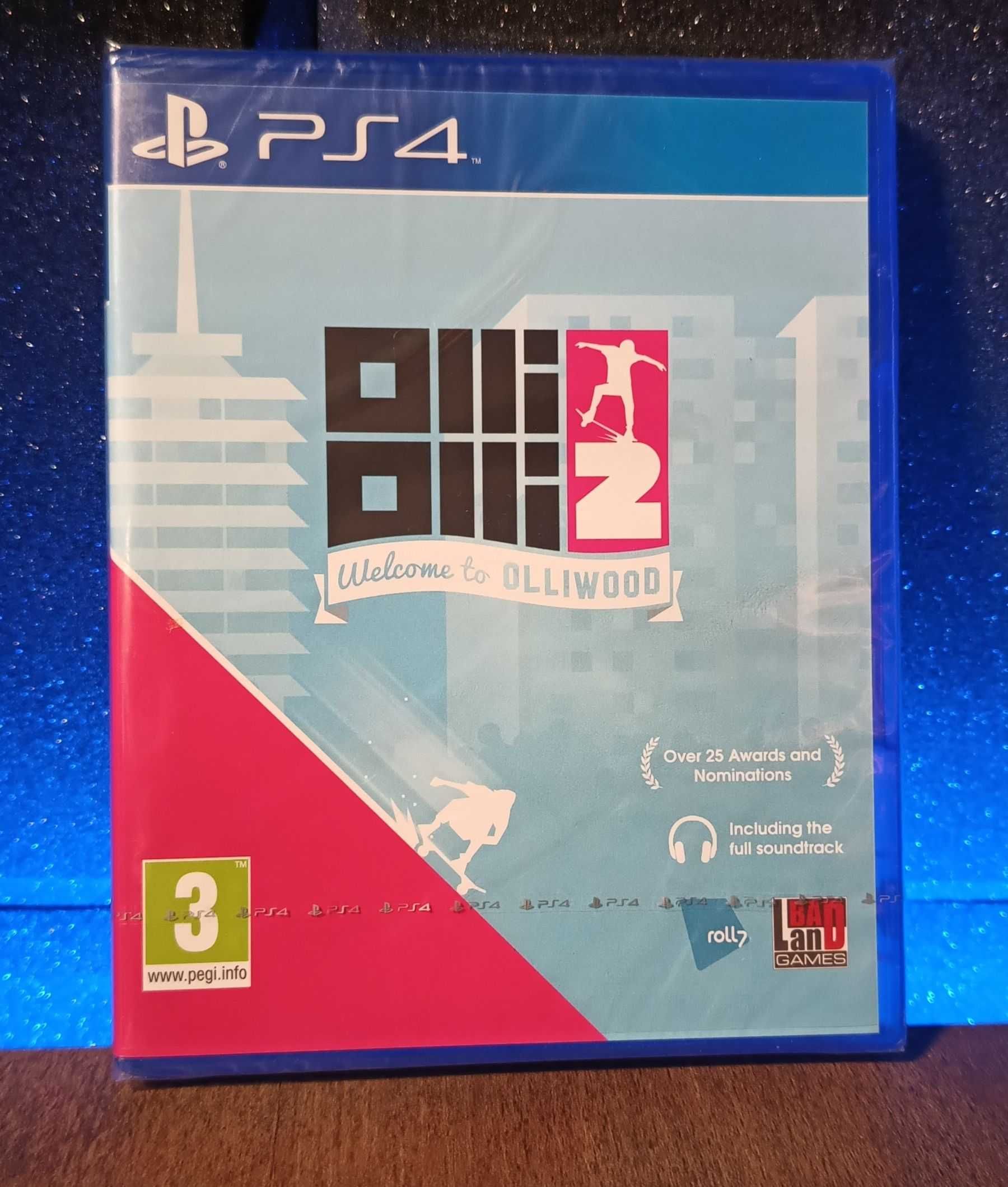 Olli Olli 2: Welcome to Olliwood PS4 / PS5 - skateboarding, deskorolka