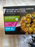 Girlanda 30 LED solarna długość 6,5m.