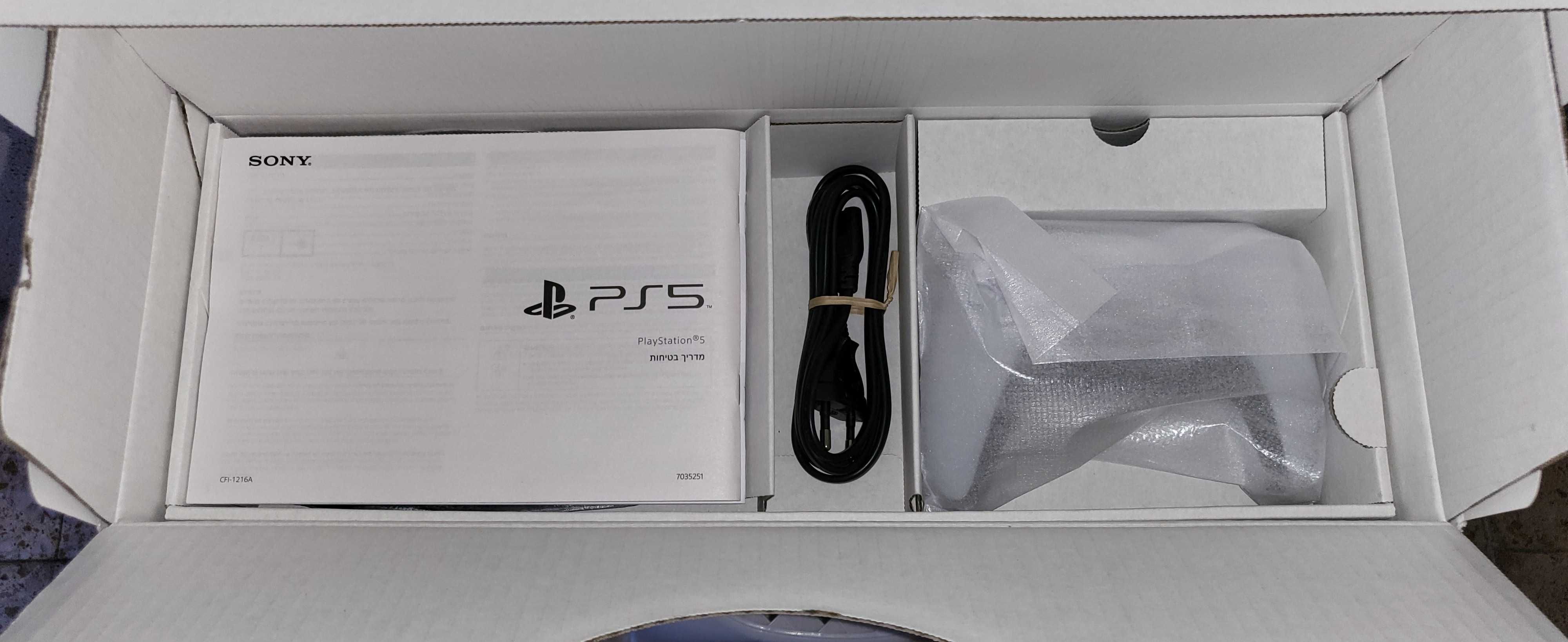 Sony PS5 Slim PlayStation 5 Disc Edition 825GB CFI-1216A, Nova