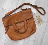 Aunts & Uncles _Grapefruit Cognac_Cross body_torebka__100% skóra nat