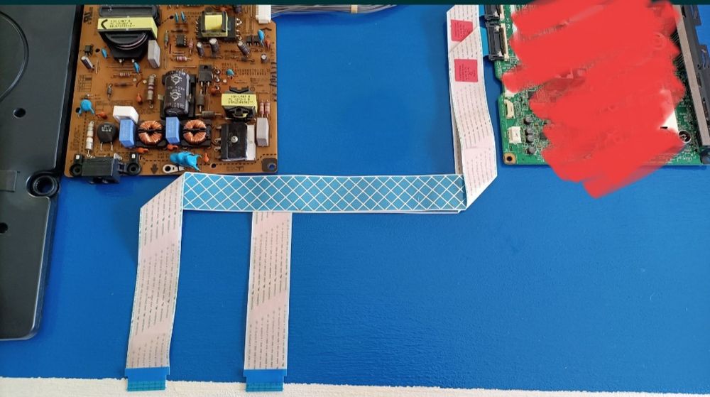 Zasilacz, głośnik i sterownik LG 47LA690S