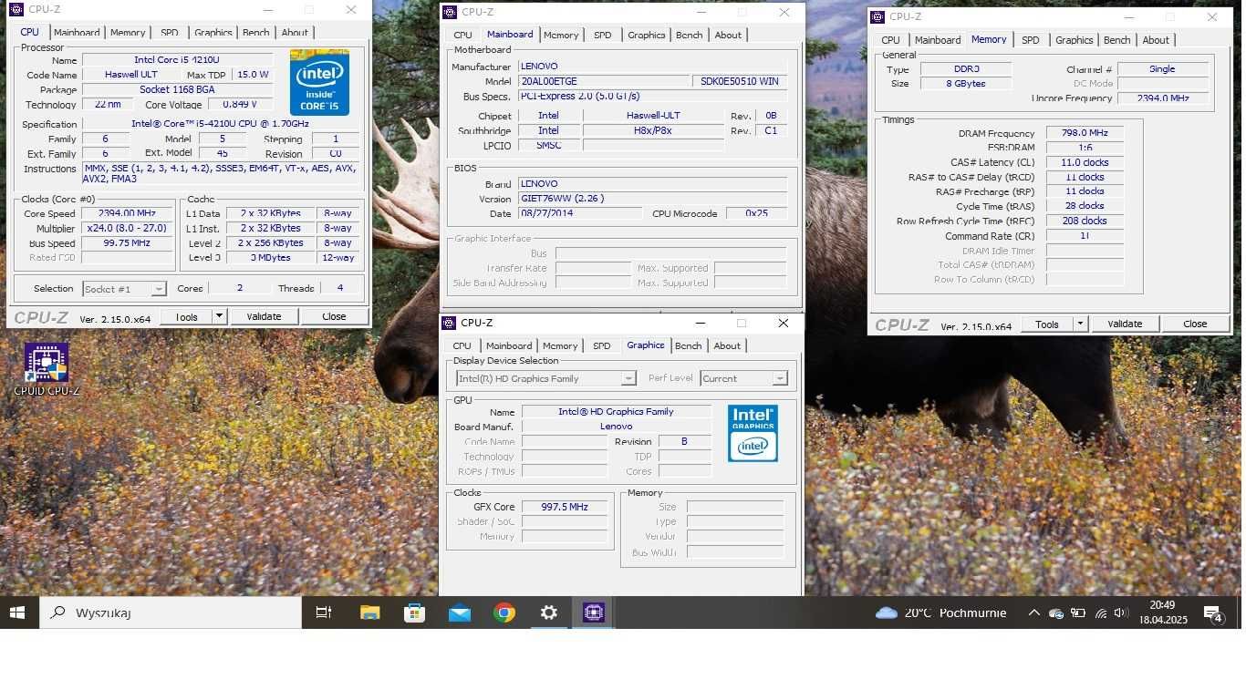 dell i lenovo 2 za 1 laptop