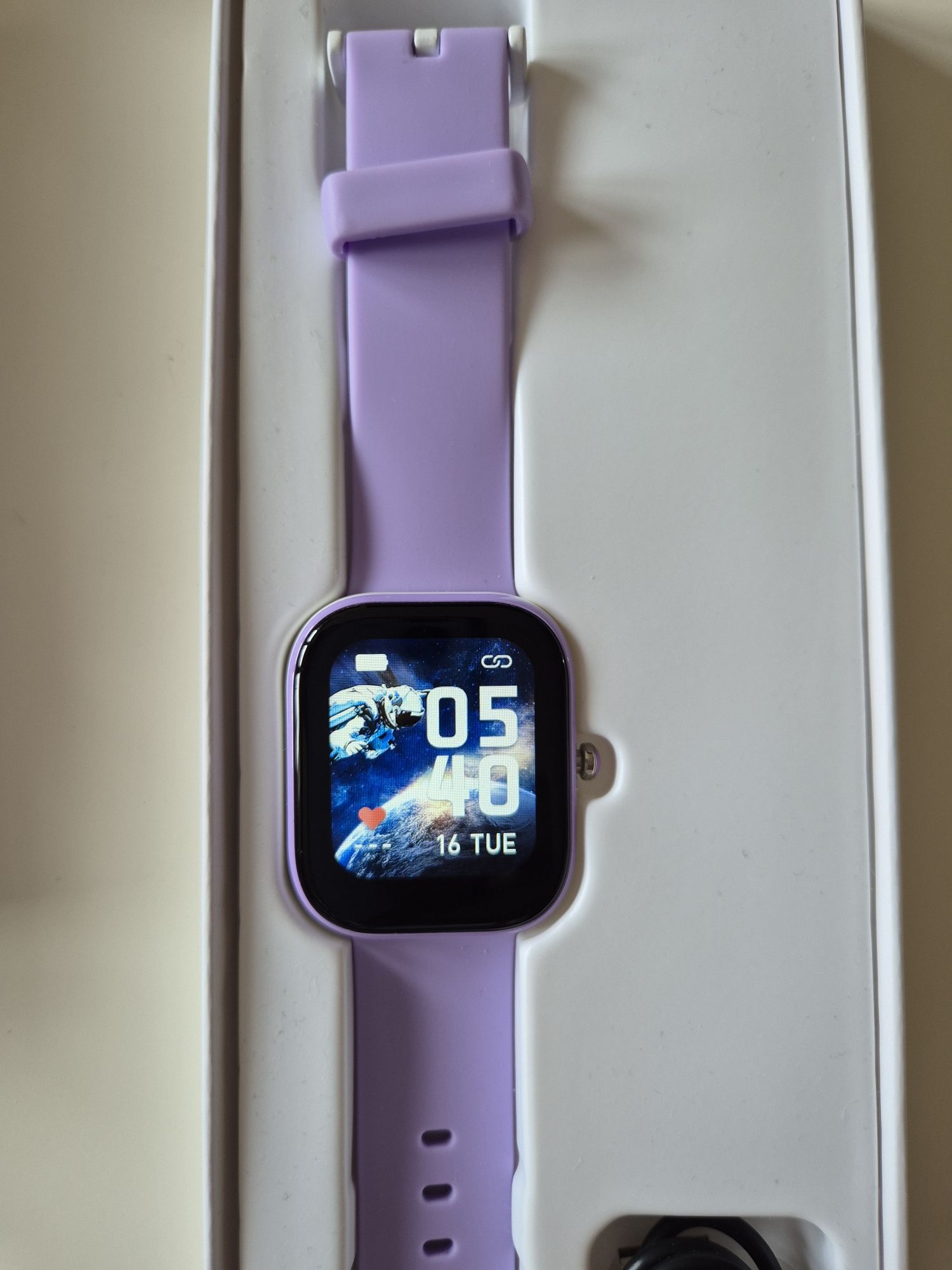 Smartwatch dziecięcy Slothcloud H97 Fioletowy IP68 -NOWY-