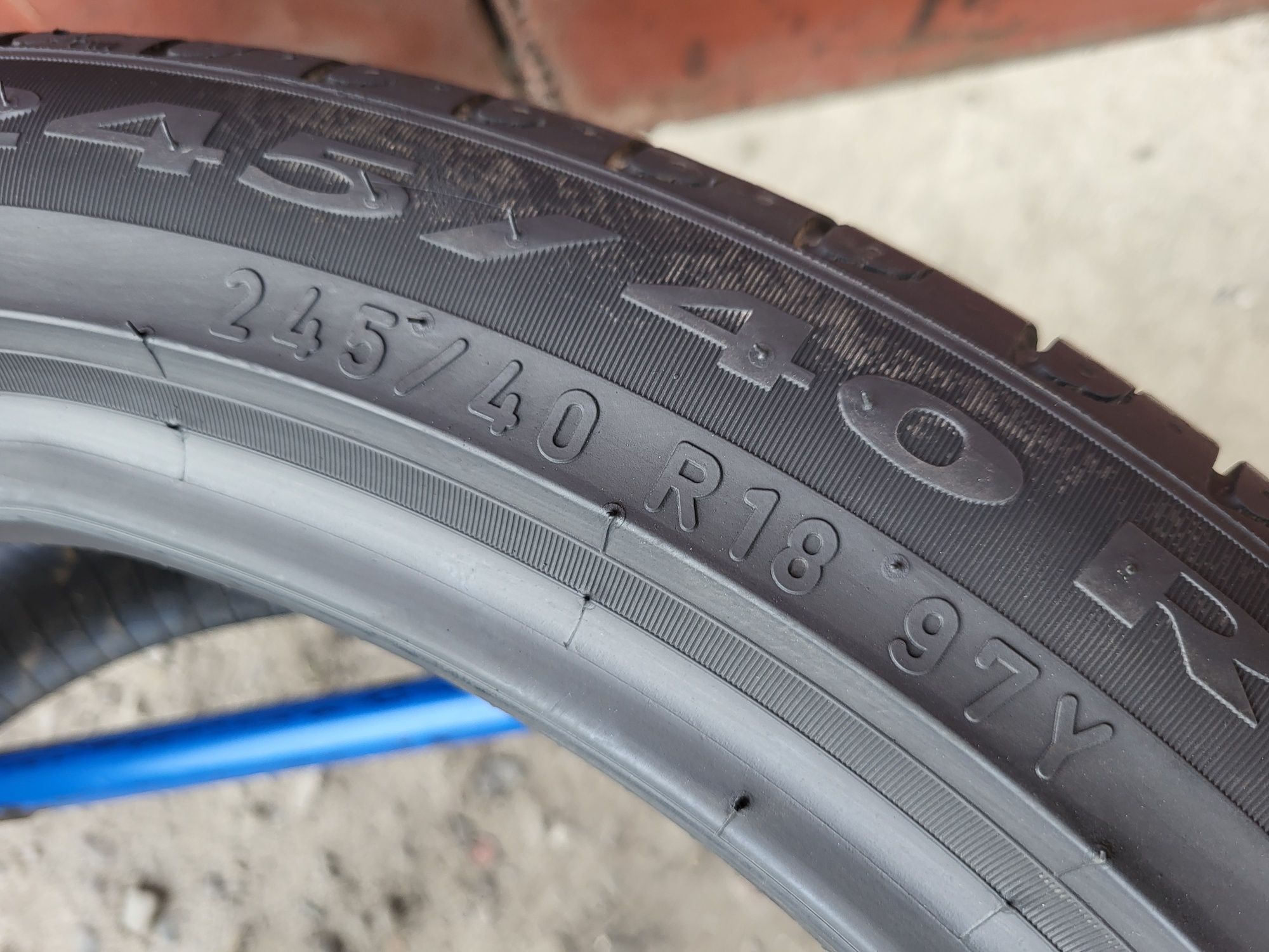 245/40/18 R18 Pirelli Cinturato P7 2шт ціна за 1шт літо шини