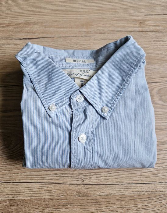 Koszula męska z krótkim rękawem | H&M | Rozmiar L